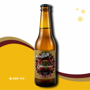 Cerveja Lohn Bier Café e Framboesa - Catharina Sour - 4% ABV