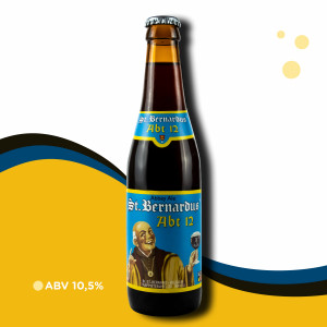 Cerveja Belga St. Bernardus Abt 12  - Quadrupel Ale 10% ABV
