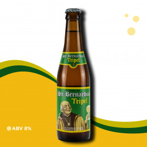 Cerveja Belga St. Bernardus Tripel  - Belgian Trippel  - 8% ABV - 330ml