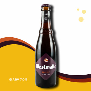 Cerveja Belga Westmalle Dubbel  - Belgian Dubbel  7% ABV