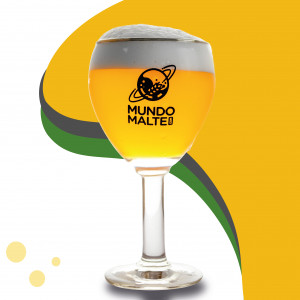 Kit Presente Cerveja Belga Delirium + Taça Abadia