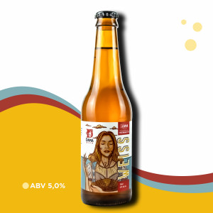 Cerveja Dama Bier Weiss - Hefeweizen - 5% ABV