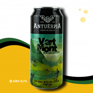 Cerveja Antuérpia Vermont - NE DIPA- 8,1% ABV