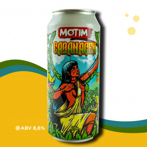Cerveja Motim Cabanagem -  Imperial IPA - 8,6% ABV