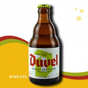 Cerveja Belga Duvel Tripel Hop Citra - Belgian IPA - 9,5% ABV