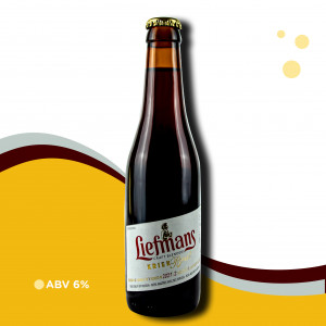Cerveja Belga Liefmans Kriek Brut - Fruit Beer - 6% ABV