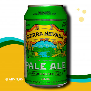 Cerveja Sierra Nevada Pale Ale - APA - 5,6% ABV