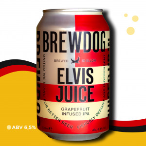 Kit Presente Cerveja Brewdog Punk IPA + Elvis Juice + Pint