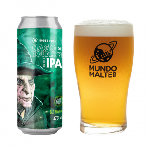 Kit Cerveja Juice Ipa Mago Bodebrown 473ml + Copo