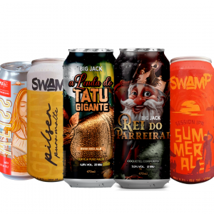 Kit Cerveja Combinação Leve Big Jack Swamp Dama Especial