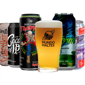 Kit Cervejas Artesanais Bodebrown Big Jack Swamp Dama + Copo