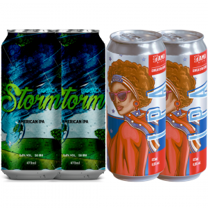 Kit Cerveja Seleção IPA Big Jack Storm e Dama Bier - 04 UN