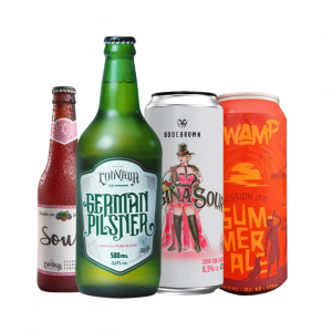 Kit Cerveja Clássico Seleção Sour Bodebrown Swamp Louvada