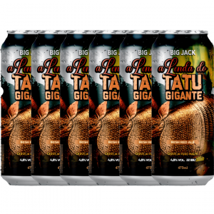 Kit Cerveja Big Jack Lenda Do Tatu Irish Red Ale IPA