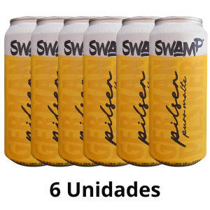 Cerveja Artesanal Swamp Pilsen Puro Malte - Kit com 6 un