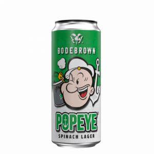 CERVEJA BODEBROWN LATA POPEYE GERMAN LAGER 473ML