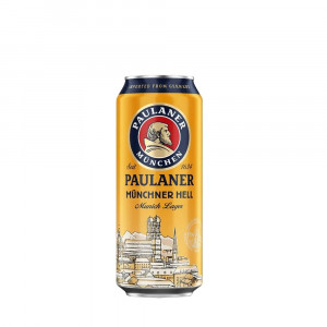 Kit 4 Un Cerveja Alemã Munchner Hell 500ml Paulaner - Lt