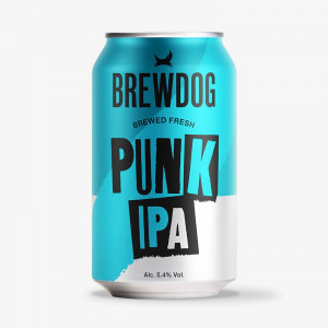 KIT 4UN CERVEJA BREWDOG PUNK IPA 5,4%  LT 330ML