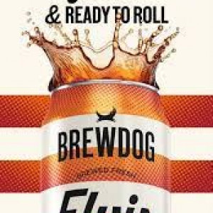 KIT 4 UN CERVEJA BREWDOG ELVIS JUICE LT 330 ML