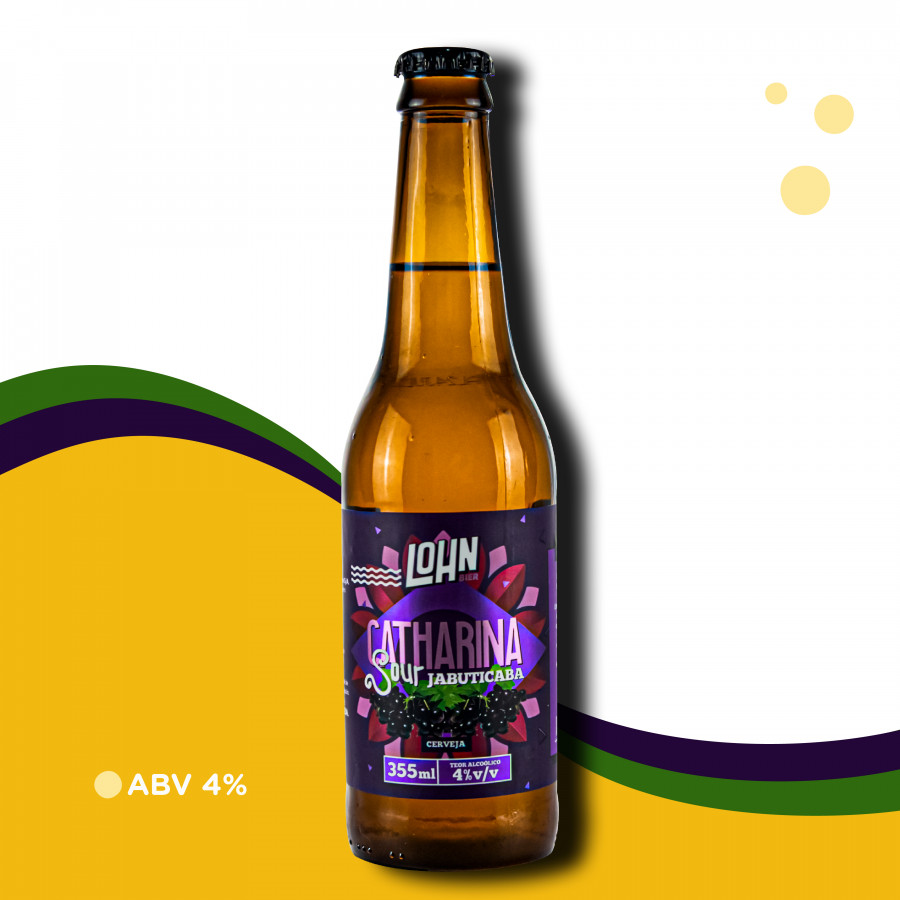 Cerveja Lohn Bier Jabuticaba - Catharina Sour - 4% ABV