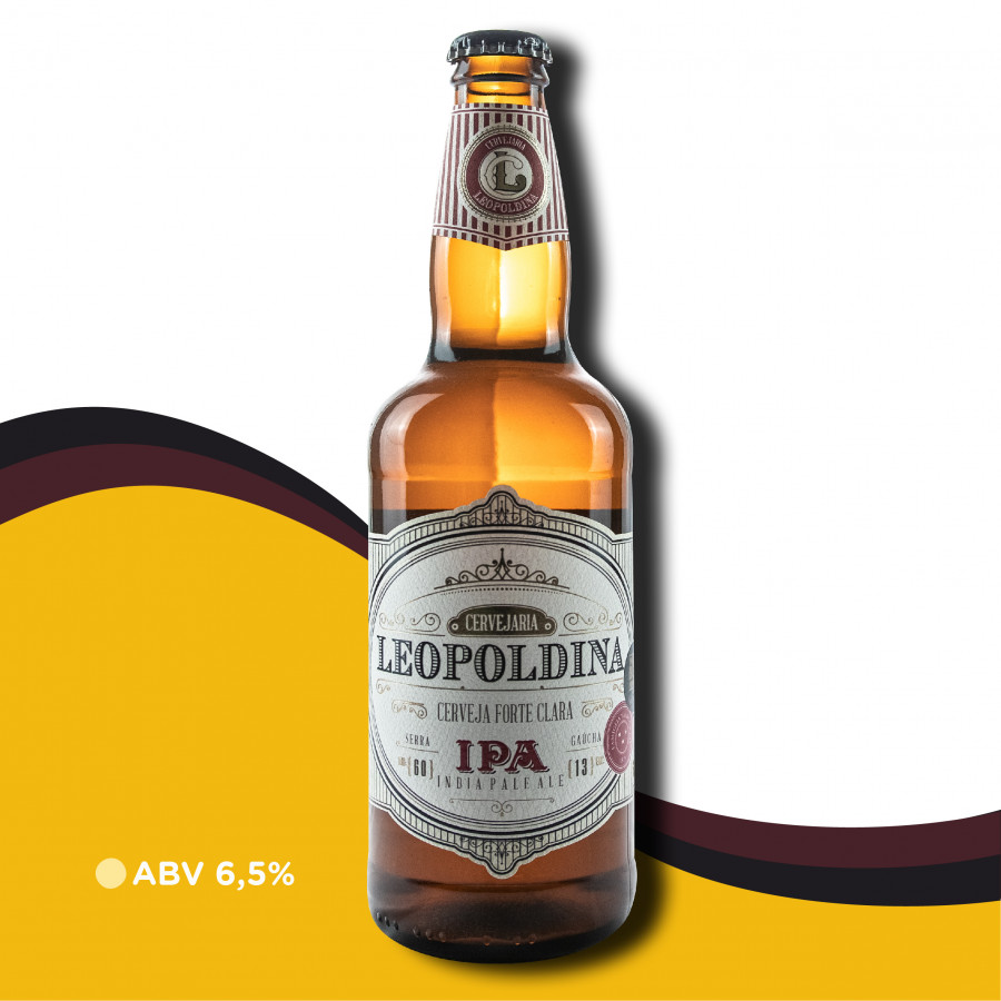 Cerveja Leopoldina IPA - American IPA - 6,5% ABV
