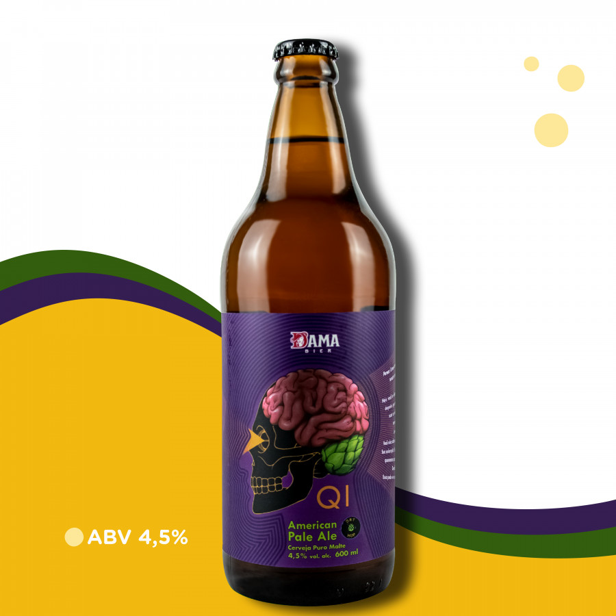 Cerveja Dama Bier QI - American Pale Ale - 4,5% ABV
