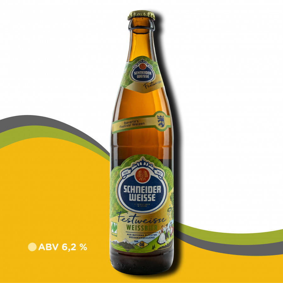 Cerveja Alemã Schneider Festweisse (TAP 04) - Hefeweizen - 6,2% ABV