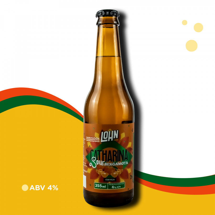 Cerveja Lohn Bier Bergamota - Catharina Sour - 4% ABV