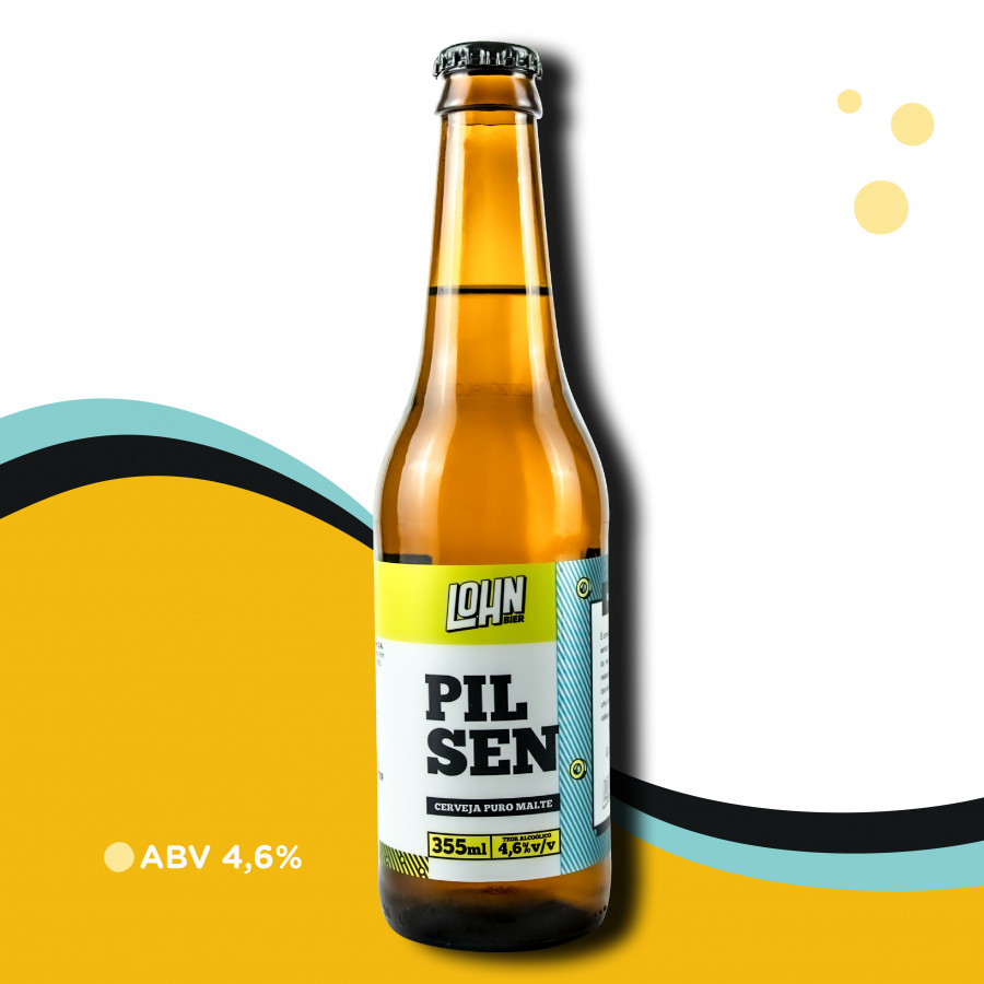 Cerveja Lohn Bier Pilsen - American Premium Lager - 4,6% ABV