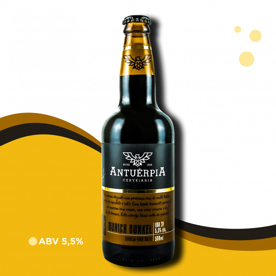 Cerveja Antuérpia Munich Dunkel -  Munich Dunkel- 5,5% ABV