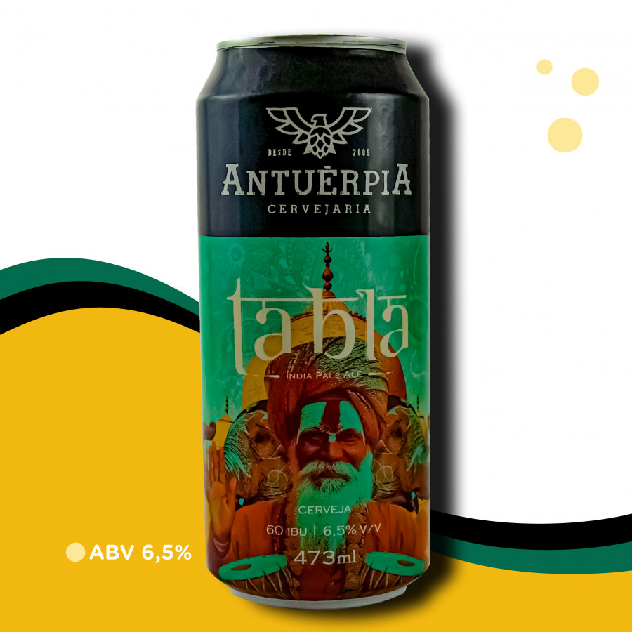 Cerveja Antuérpia Tabla -  IPA - 6,5% ABV