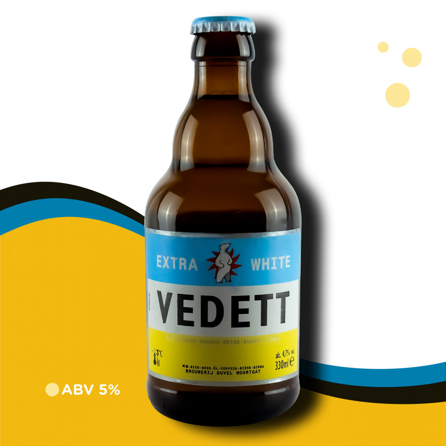 Cerveja Vedett Extra White - Witbier - 4,7% ABV