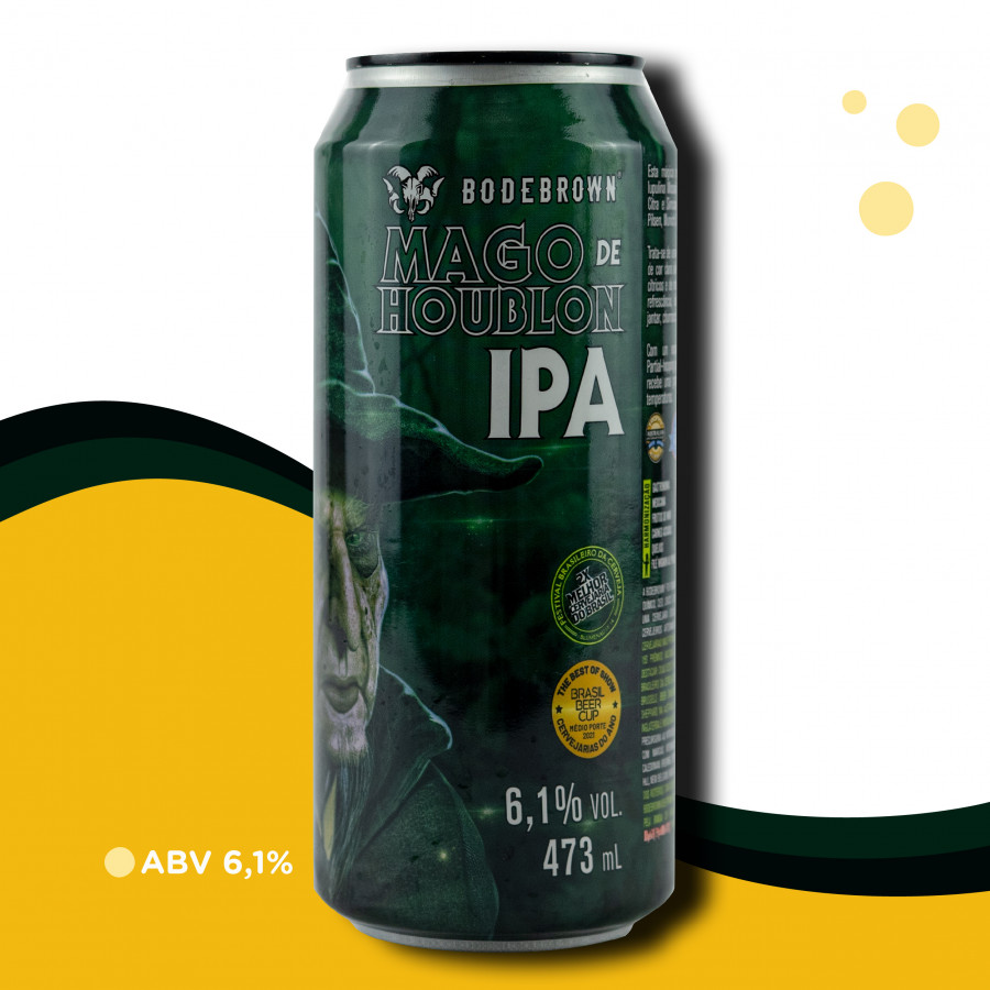 Kit Presente Cerveja Bodebrown - Seleção IPA + Copo Emerald
