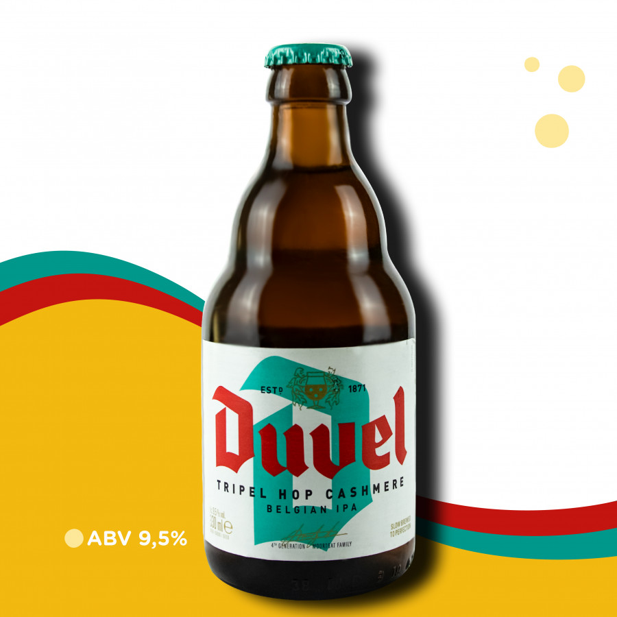 Kit Presente Cerveja Duvel Seleção + Taça Belga Abadia