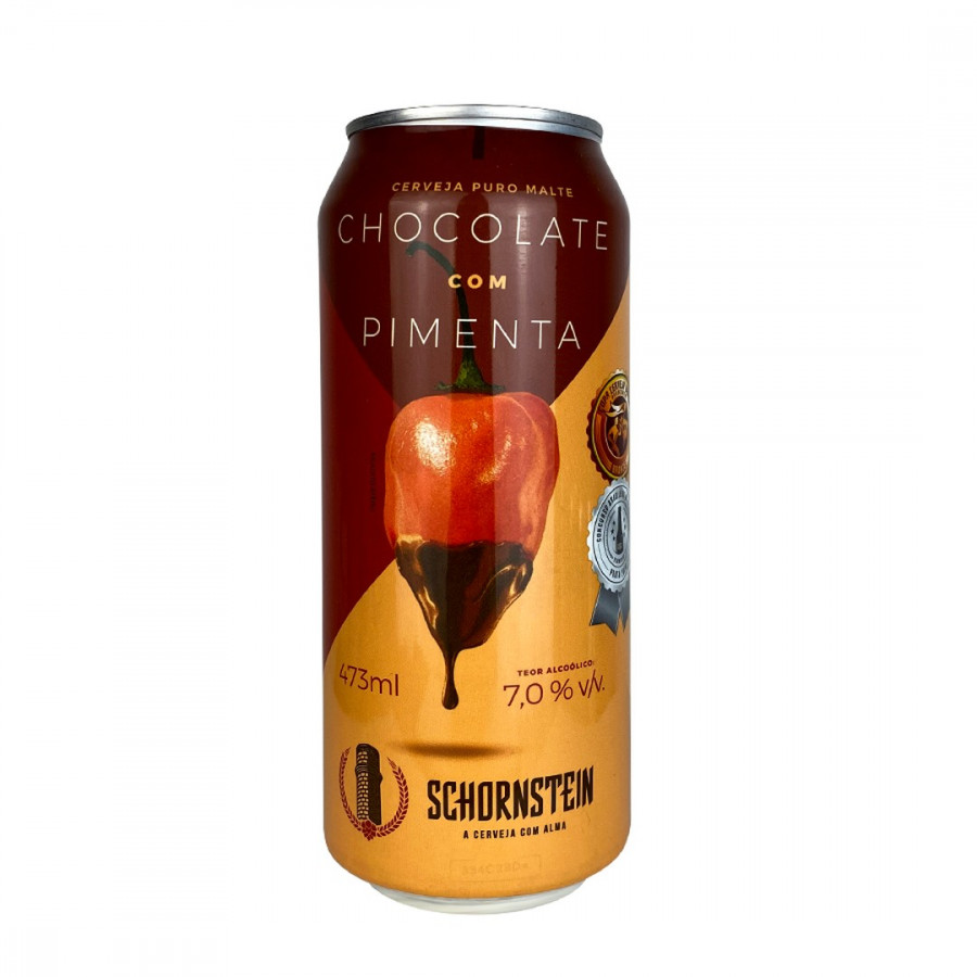 Cerveja Schornstein Bock Chocolate c/ Pimenta -  Imperial IPA - 7% ABV