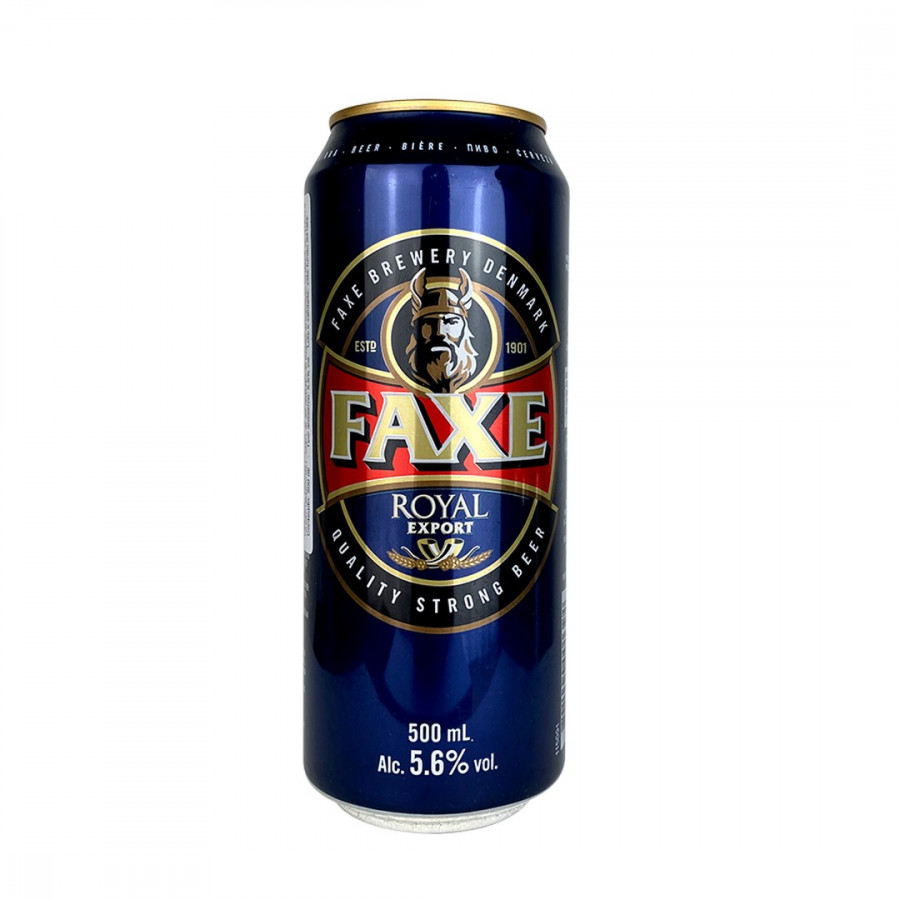 Cerveja Faxe Royal -  American Lager - 5,6% ABV