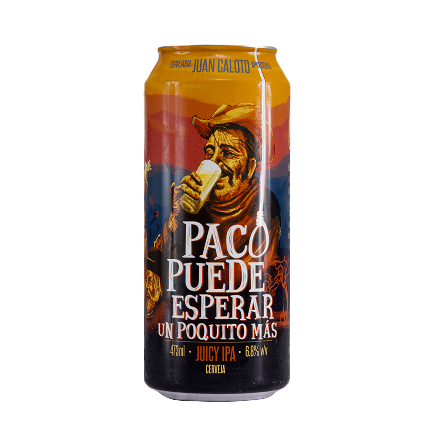 Cerveja Juan Caloto Paco Puede Esperar un Poquito Más - Neipa - 6,8% ABV