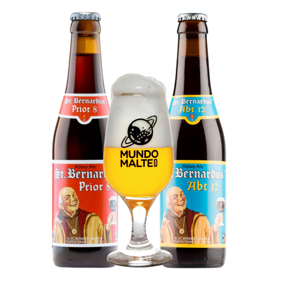 Cervejas Seleção Belgian Dubbel Ale St. Bernardus + Taça