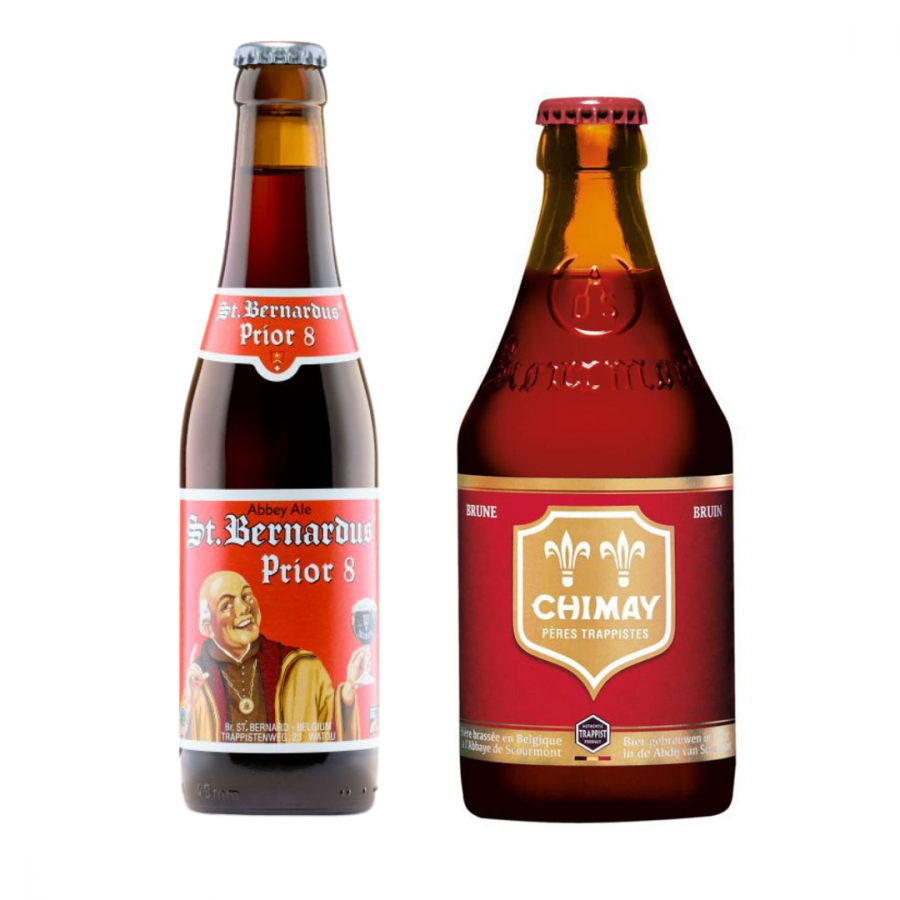 Cervejas Seleção Belgian Dubbel Ale Bernardus E Chimay