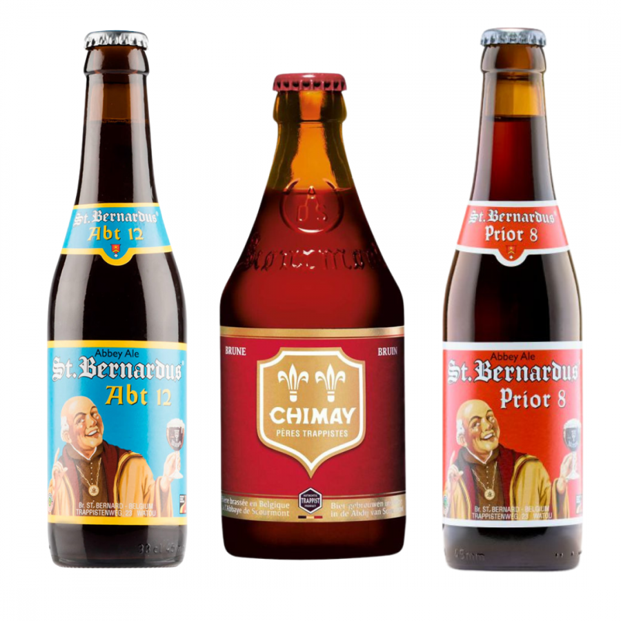 Kit Cervejas Seleção Belgian Delight St. Bernardus Chimay