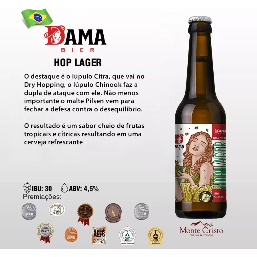 KIT CERVEJAS DAMA DIVERSAS 355ML