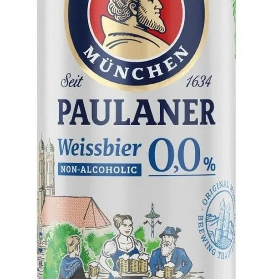CERV ALE PAULANER LT 500ML WEISSBIER 0%