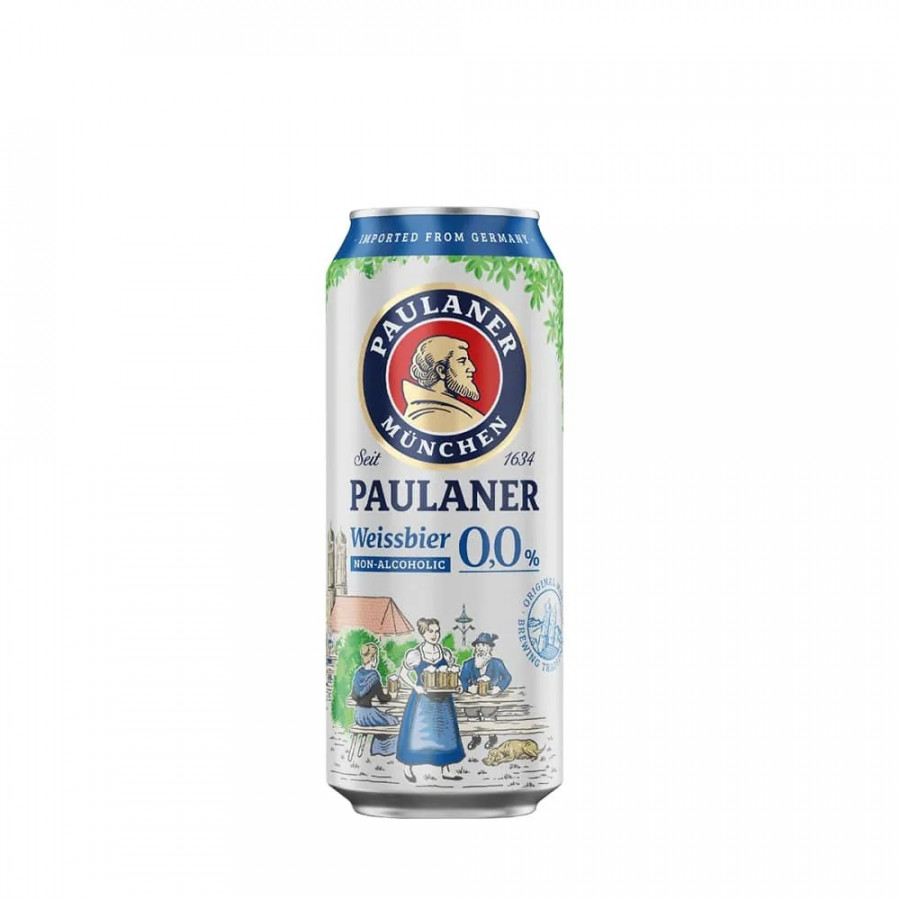 CERV ALE PAULANER LT 500ML WEISSBIER 0%
