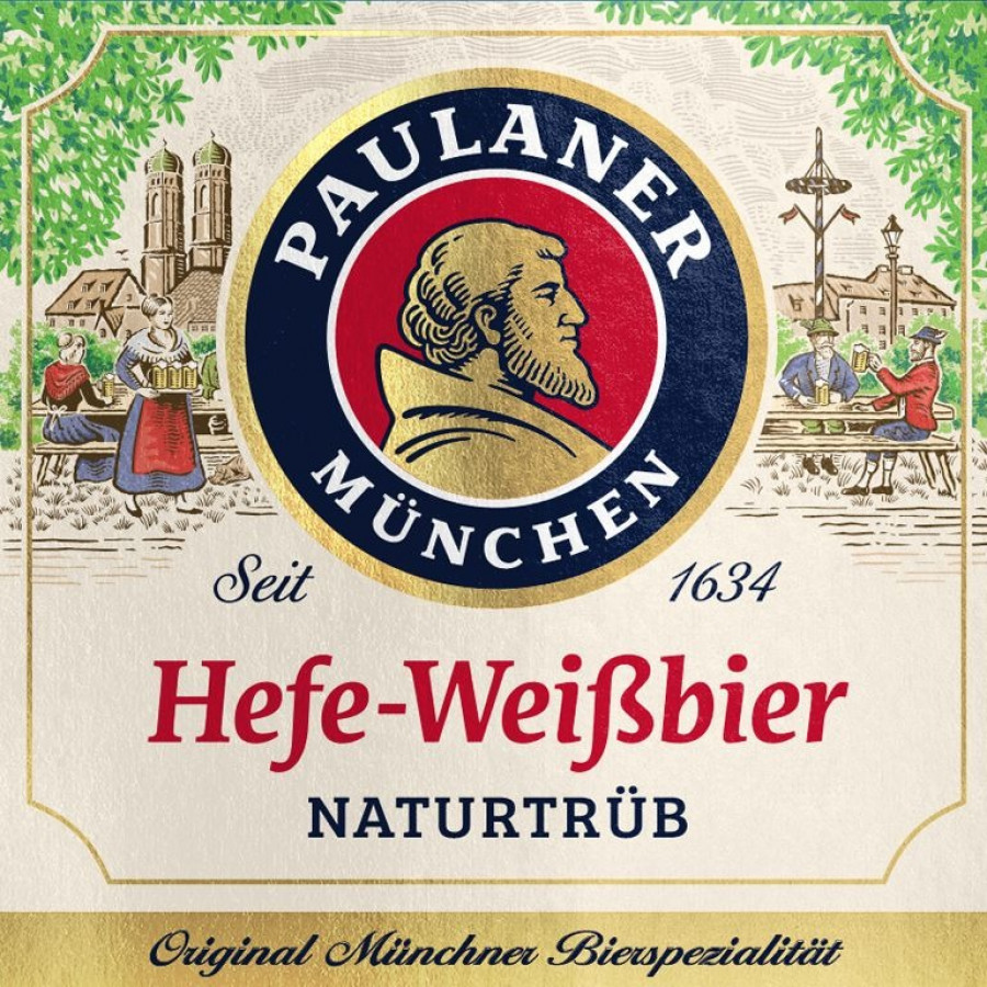 CERVEJA ALE PAULANER GF 500ML WEISSBIER