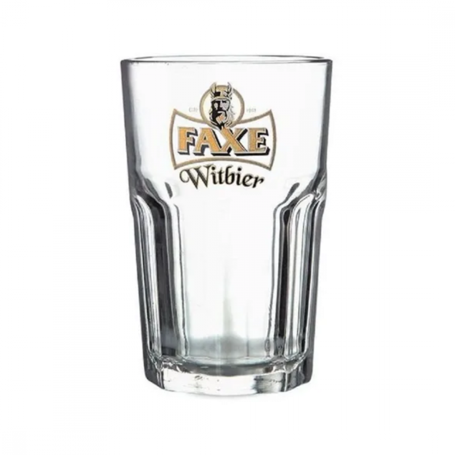 Kit Copo + Cerveja Faxe Royal -  American Lager - 5,6% ABV