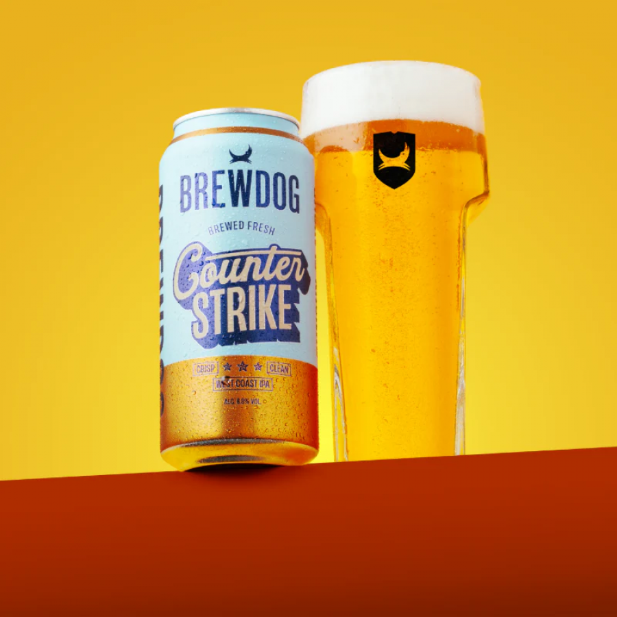 CERVEJA BREWDOG COUNTER STRIKE LT 440 ML